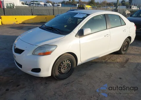 2010 Toyota Yaris from USA, damaged, VIN JTDBT4K3XA1375873